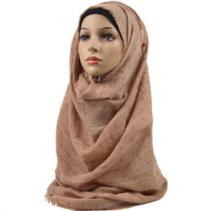 China cheap cotton demolition muslim scarf