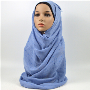 China cheap cotton demolition muslim scarf