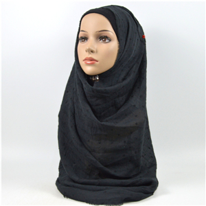 China cheap cotton demolition muslim scarf