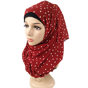 Wholesale printed chiffon muslim scarf