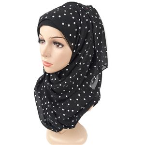 Wholesale printed chiffon muslim scarf