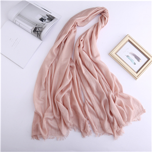 Wholesale cotton solid color warm scarf