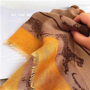 Wholesale animal leopard print sunscreen cheap scarf