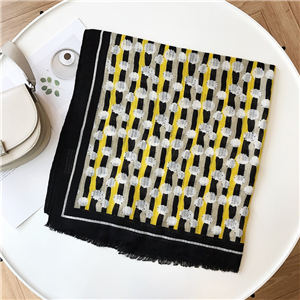 Wholesale printed pattern cotton warm scarf
