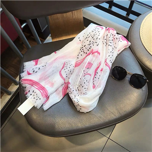 Printed pattern cotton cheap scarf