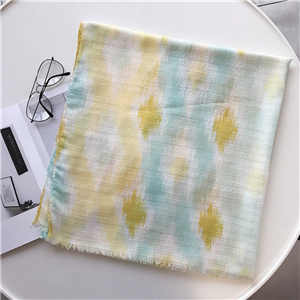 Printed pattern cotton cheap scarf