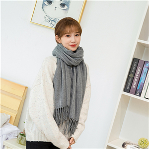 Wholesale vertical bar plaid cotton scarf