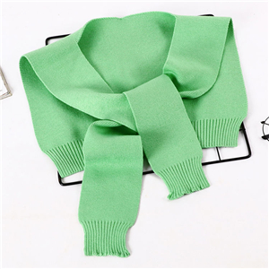 Wholesale solid color bow tie cotton decorative scarf