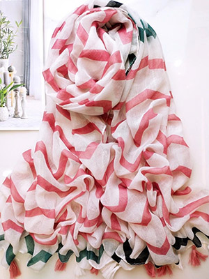 Wholesale long cotton shawl scarf