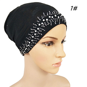 Mercerized cotton hot drilling turban