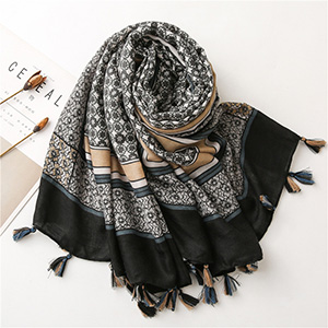 Polyester printing thermal shawl wholesale