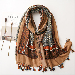 Polyester printing thermal shawl wholesale