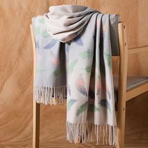 Zhejiang cut flower cashmere scarf wholesale