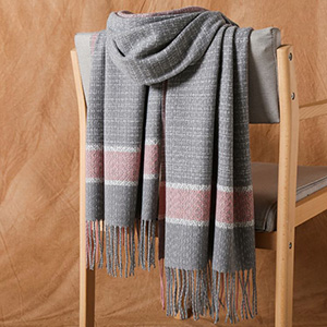 Color plaid thick cashmere scarf wholesale