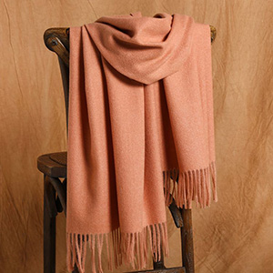 Zhejiang pure color cashmere shawl