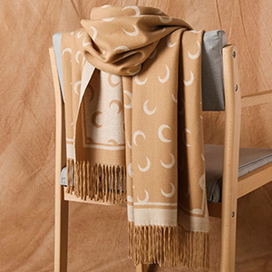 Double sided printing cashmere shawl wholesale