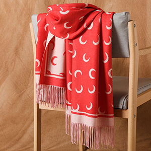 Double sided printing cashmere shawl wholesale
