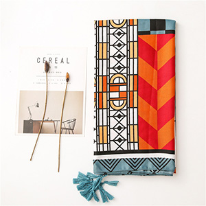 Thickened twill printed cotton shawl wholesale