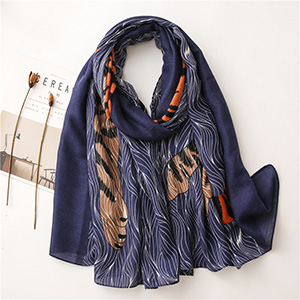 Leopard animal print scarf wholesale