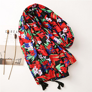 Chinese style flower scarf wholesale
