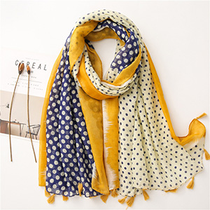 Big dot with small dot cheap scarf