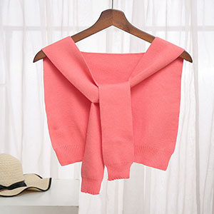 Pure color knitted shawls wholesale