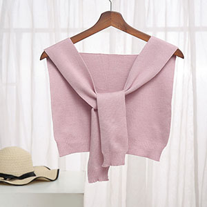 Pure color knitted shawls wholesale