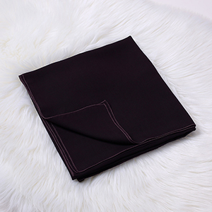 Monochrome cotton linen ladies square scarf wholesale