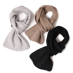 2020 winter knitted warm 100% cashmere scarves