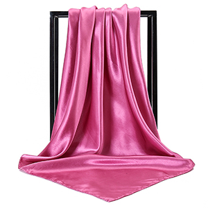 90cm turban satin square scarf wholesale
