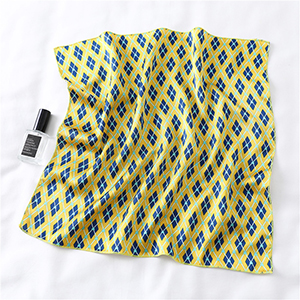 50cm Plain Printed Silk Scarf Wholesale