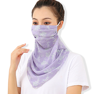 Wholesale printed windproof chiffon veil scarf