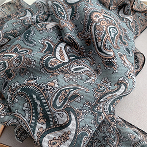 Vintage cashew shawl cotton linen scarf wholesale
