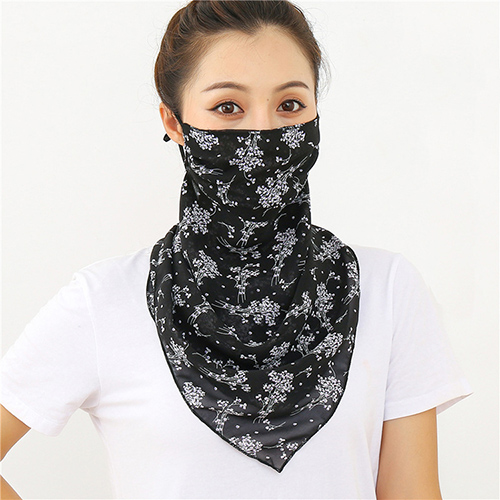 Wholesale printed windproof chiffon veil scarf