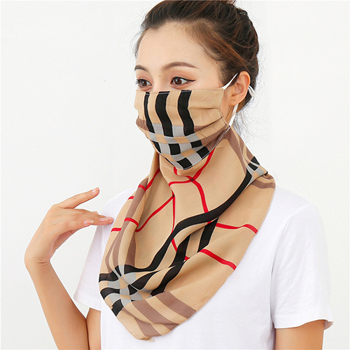 Wholesale printed windproof chiffon veil scarf