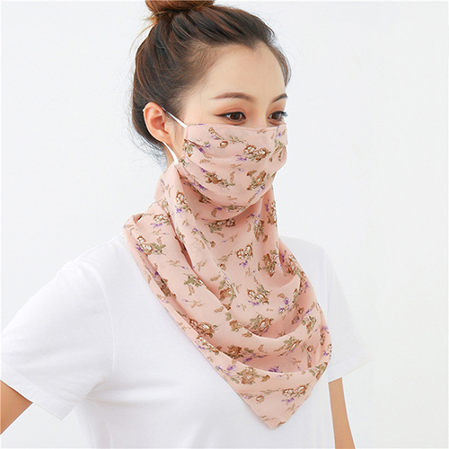 Wholesale printed windproof chiffon veil scarf