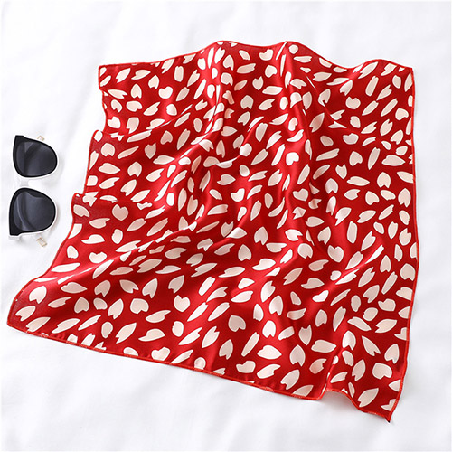 50cm Plain Printed Silk Scarf Wholesale