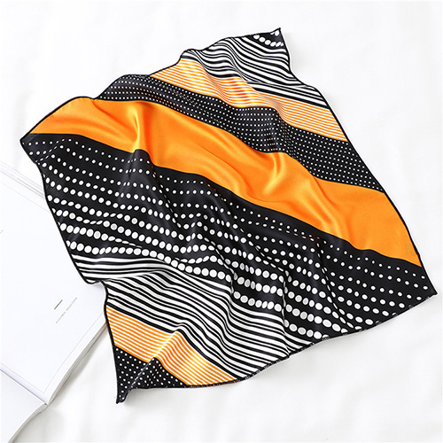 50cm Plain Printed Silk Scarf Wholesale
