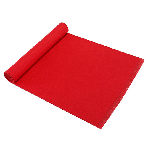 Men solid color winter cashmere jacquard scarf