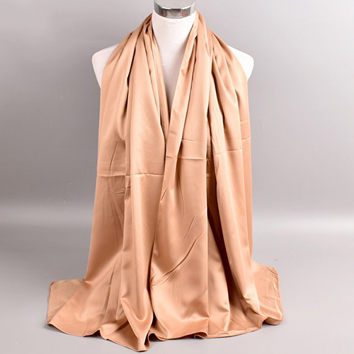 Women plain print headscarf wholesale