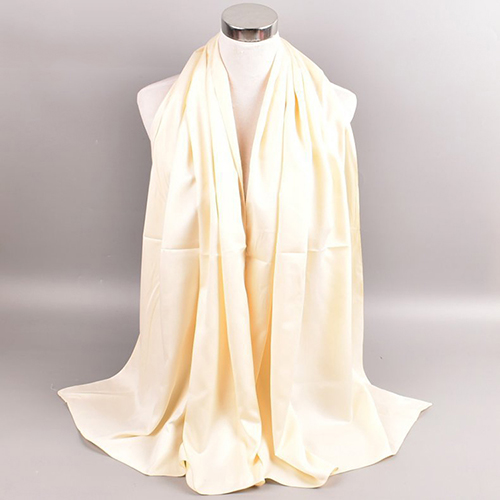 Women plain print headscarf wholesale