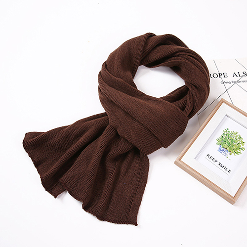 Pure color curled cashmere scarf wholesale