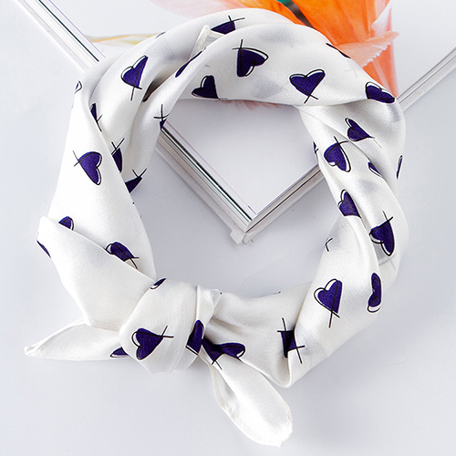 Wholesale butterfly pattern pure silk square scarf