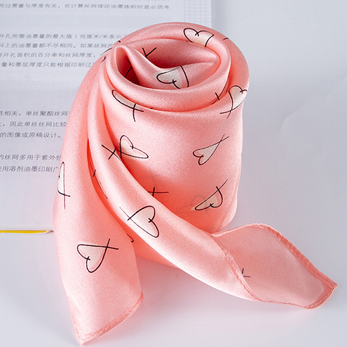 Wholesale butterfly pattern pure silk square scarf