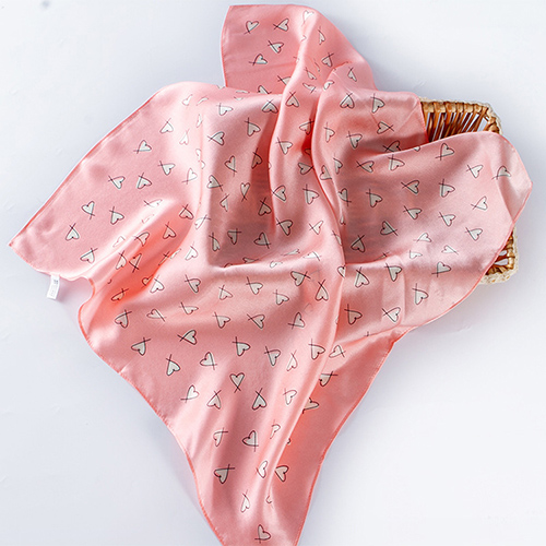 Wholesale butterfly pattern pure silk square scarf