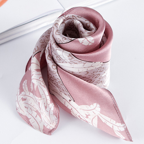 Feathers flying soft silk square scarf wholesale