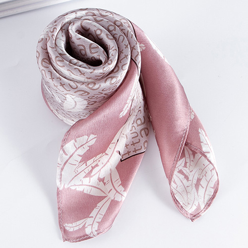 Feathers flying soft silk square scarf wholesale
