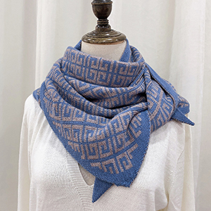 Triangle soft shawl winter scarf wholesale