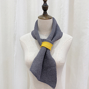 Monochrome twill knitted retro scarf wholesale