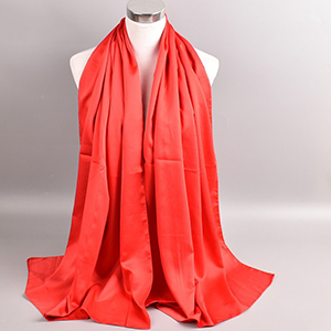 Women plain print headscarf wholesale
